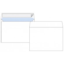C6 Peel & Seal Merlin White Opaqued Envelope 1000 pack 