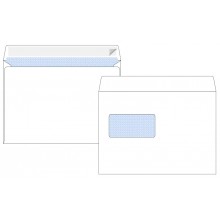 C5 Peel & Seal Kestrel White Window Opaqued Envelope 500 pack 