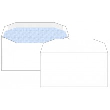 DL Gummed Autofast White Opaqued Envelope 500 pack 