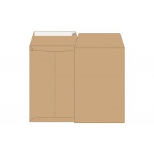 381 x 254 x 25mm Peel & Seal Manilla Gusset Envelope 125 pack 