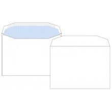 155x220mm Gummed Merlin White Opaqued Envelope 500 pack 