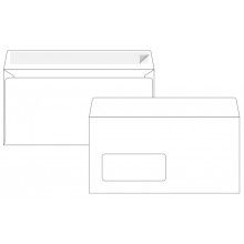 DL Peel & Seal Eagle Premier White Window Envelope 500 pack 