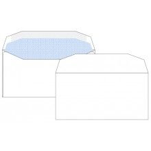DL Gummed Autofast White Opaqued Envelope 500 pack 