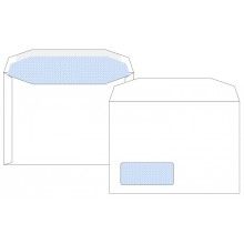 C5 Gummed Autofast White Window Opaqued Envelope 500 pack 