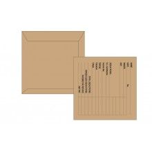 108 x 108mm Self Seal Treesaver Manilla Envelope 1000 pack 