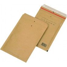 100 x 165mm / 122 x 175mm Brown Peel & Seal Padded Bag 200 pack 