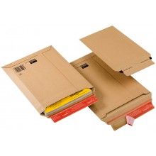 185 x 270mm / 200 x 288mm Brown Peel & Seal All Board Envelope 100 pack 